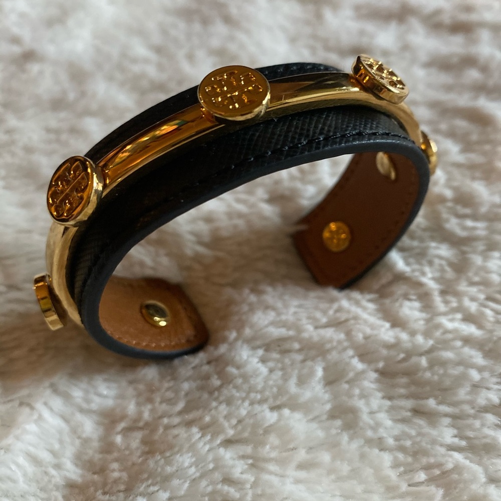 Tory Burch Leather Cuff Bracelet
